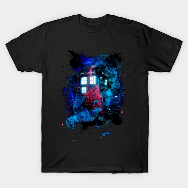 Time and Space T-Shirt by HappyLlama